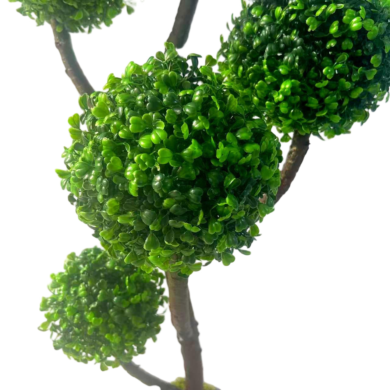 Artificial Boxwood Ball Tree 120cm – Decorative Artificial Plant for Indoor & Outdoor