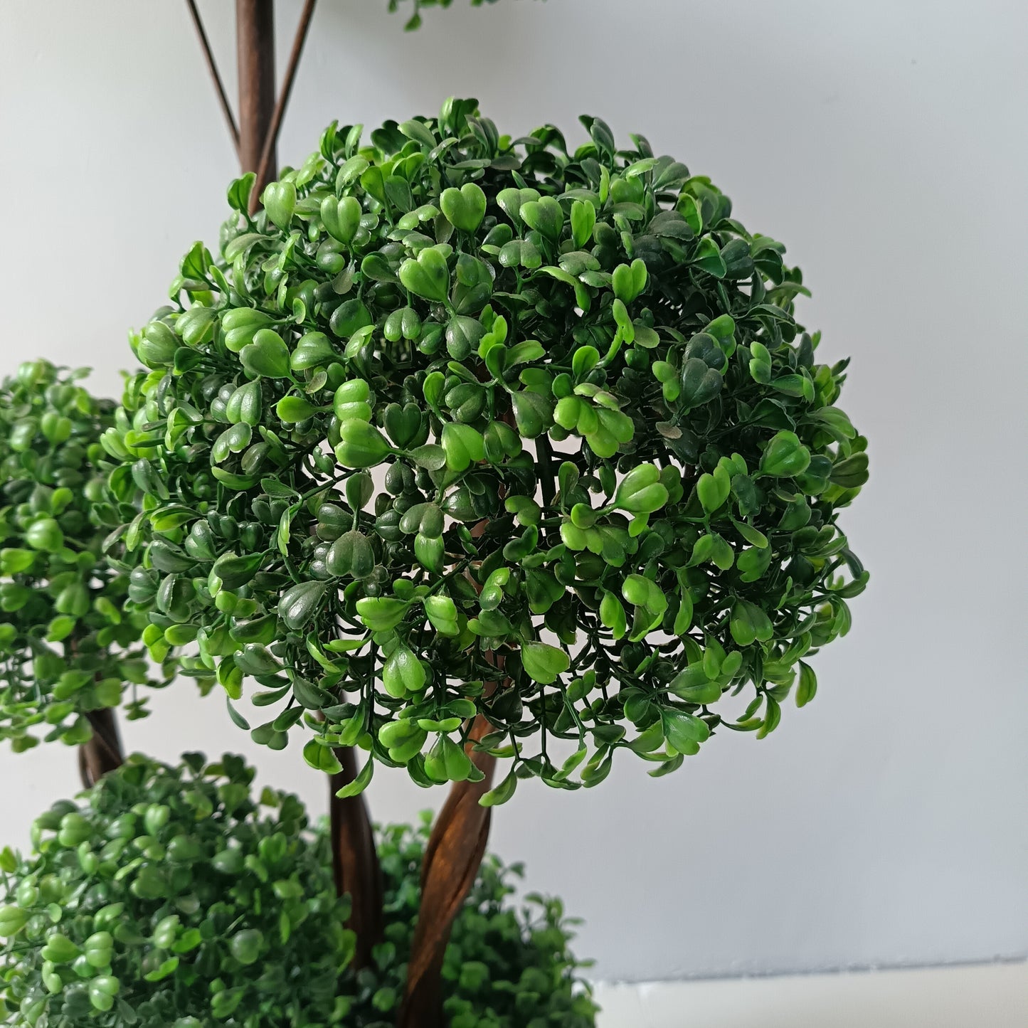 Artificial plant 90 cm – Luxury decorative ball tree for indoor use