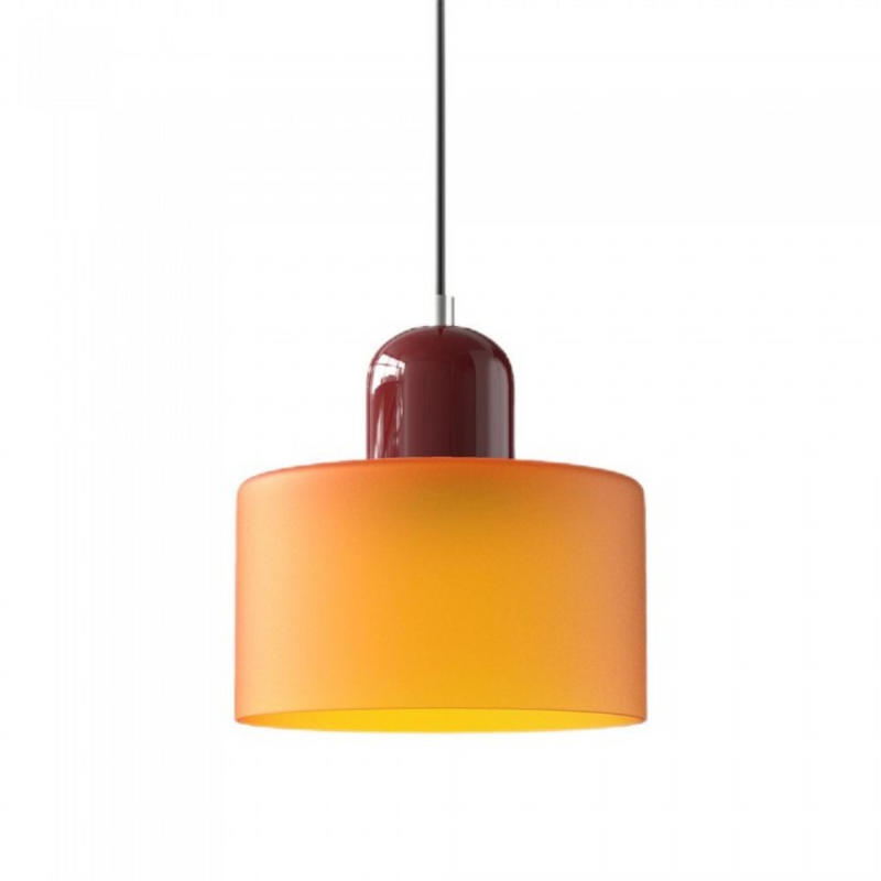 Retro Sunset Glow Pendant Light - Vintage Elegance for Any Room