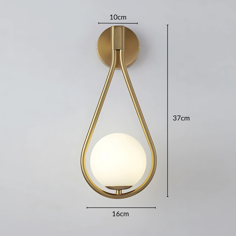 Drop-Shaped Wall Lamps - Elegant Lighting for the Home