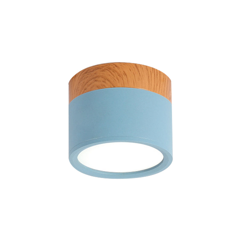 Chic Macaron Small Ceiling Lamp - Stylish & Energy-Efficient