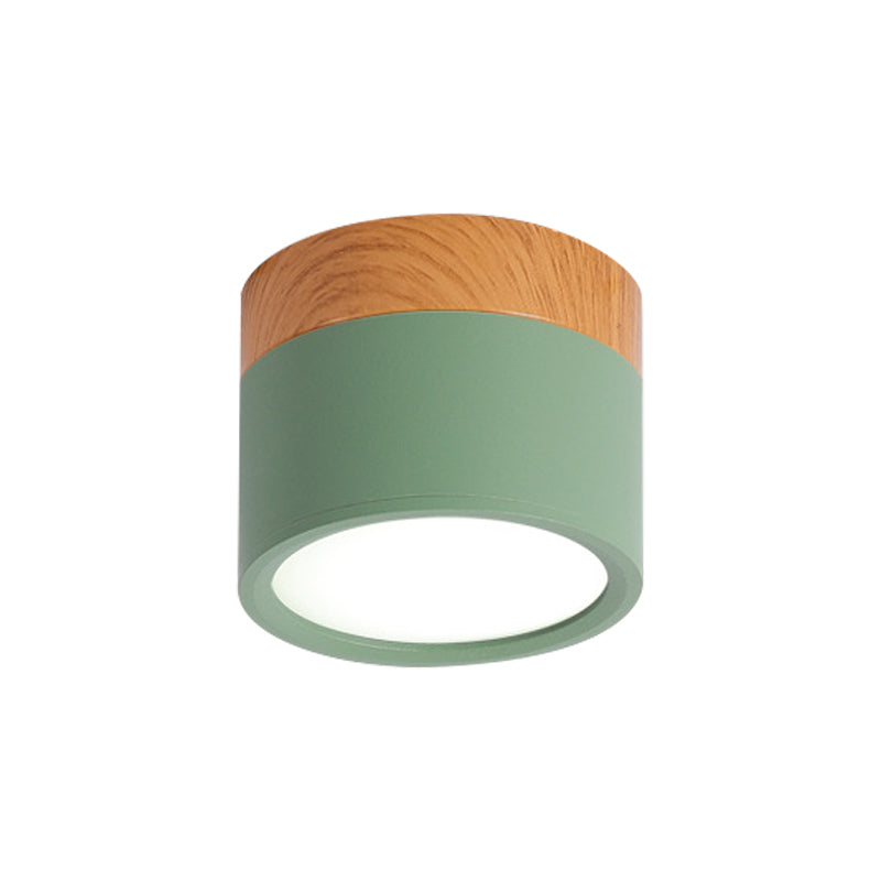 Chic Macaron Small Ceiling Lamp - Stylish & Energy-Efficient