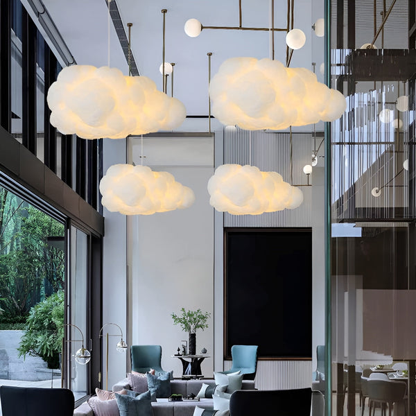 CloudCharm Pendant Lamp - Trendy Cloud Design for Your Interior