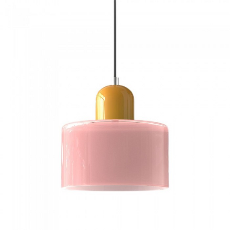 Retro Sunset Glow Pendant Light - Vintage Elegance for Any Room