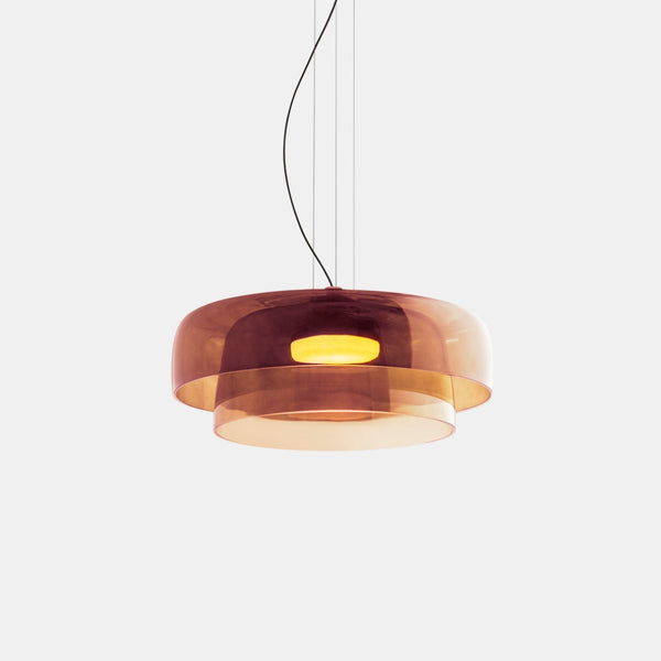 Elegant Norwegian Glass Pendant Lamp for Cozy Spaces