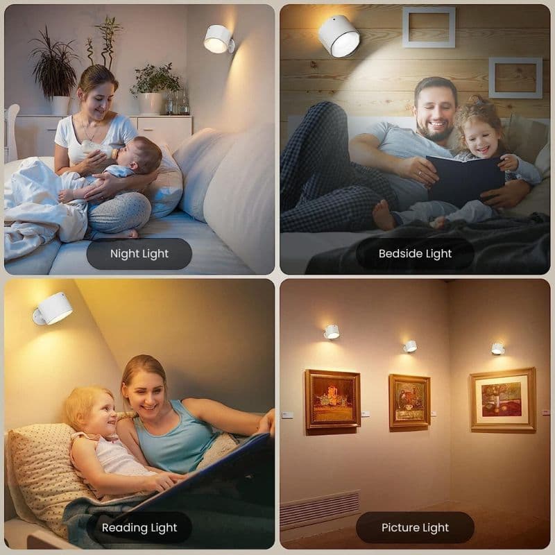 LED Wall Lamp – Flexible, Rechargeable, and Stylish