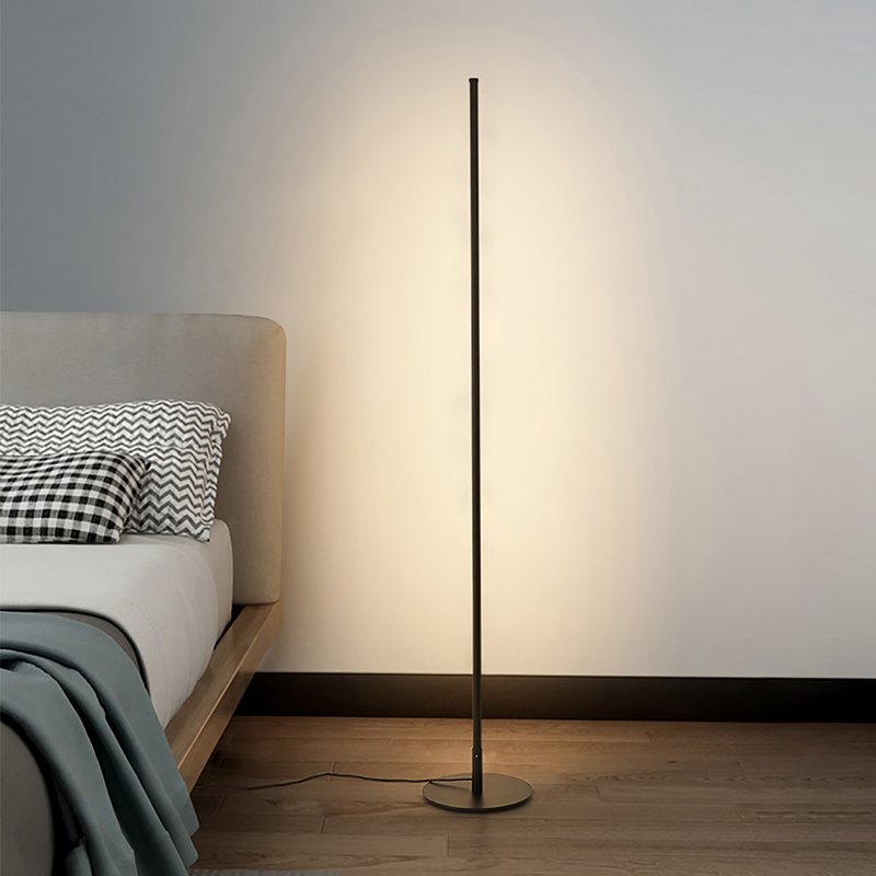 Remote-Controlled LED Floor Lamp with Dimmable Brightness