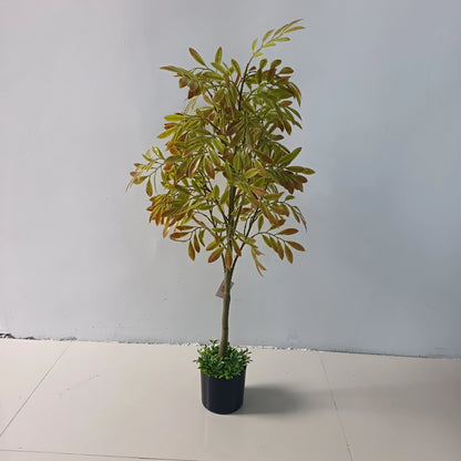 Artificial Plant 90cm – Realistic Leaf Tree for Indoor & Outdoor Use