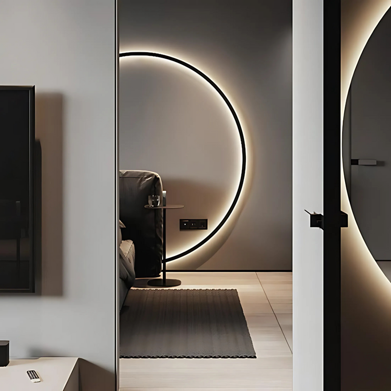 Round Minimalist LED Wall Lamp