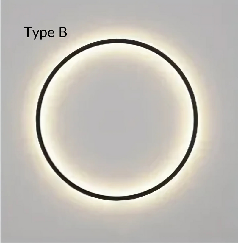 Round Minimalist LED Wall Lamp