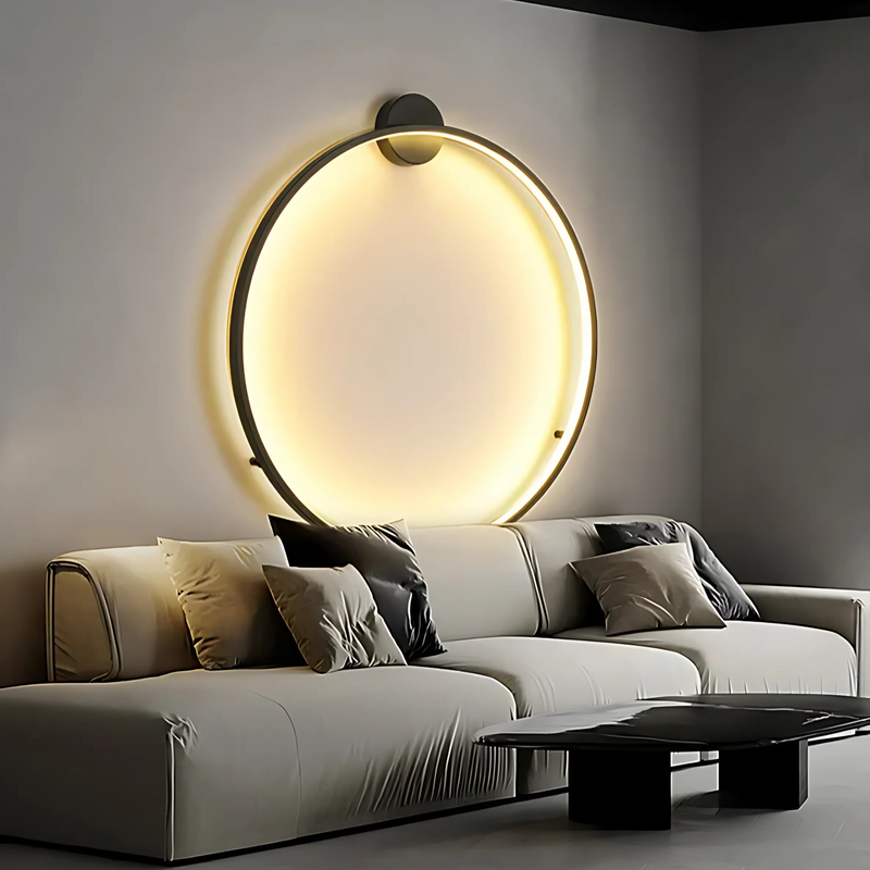 Round Minimalist LED Wall Lamp