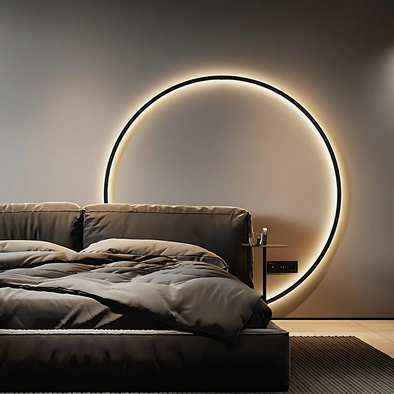 Round Minimalist LED Wall Lamp