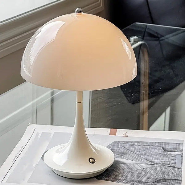 Retro Table Lamp Mushroom Shape