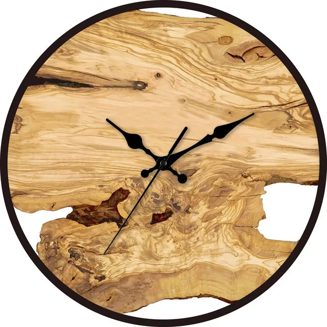 Elegant Unique Wooden Wall Clock – Timeless Home Decor