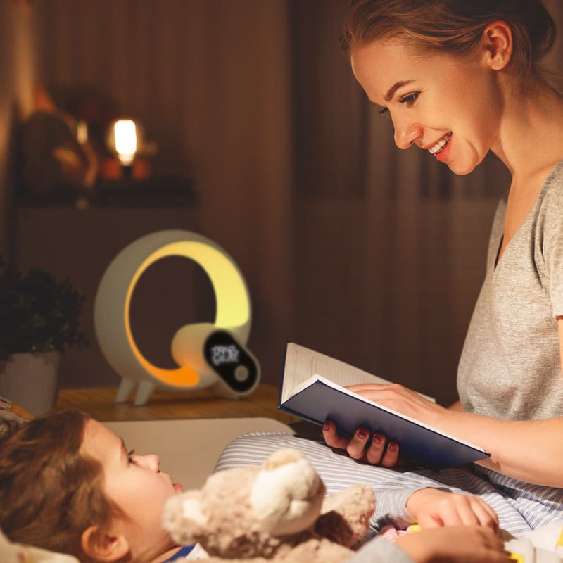 Smart Q Sunrise Wake-Up Alarm Clock - Wake Up Naturally with Light and Sound!