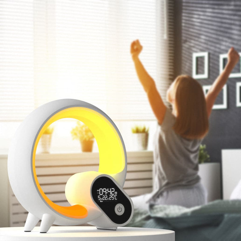 Smart Q Sunrise Wake-Up Alarm Clock - Wake Up Naturally with Light and Sound!