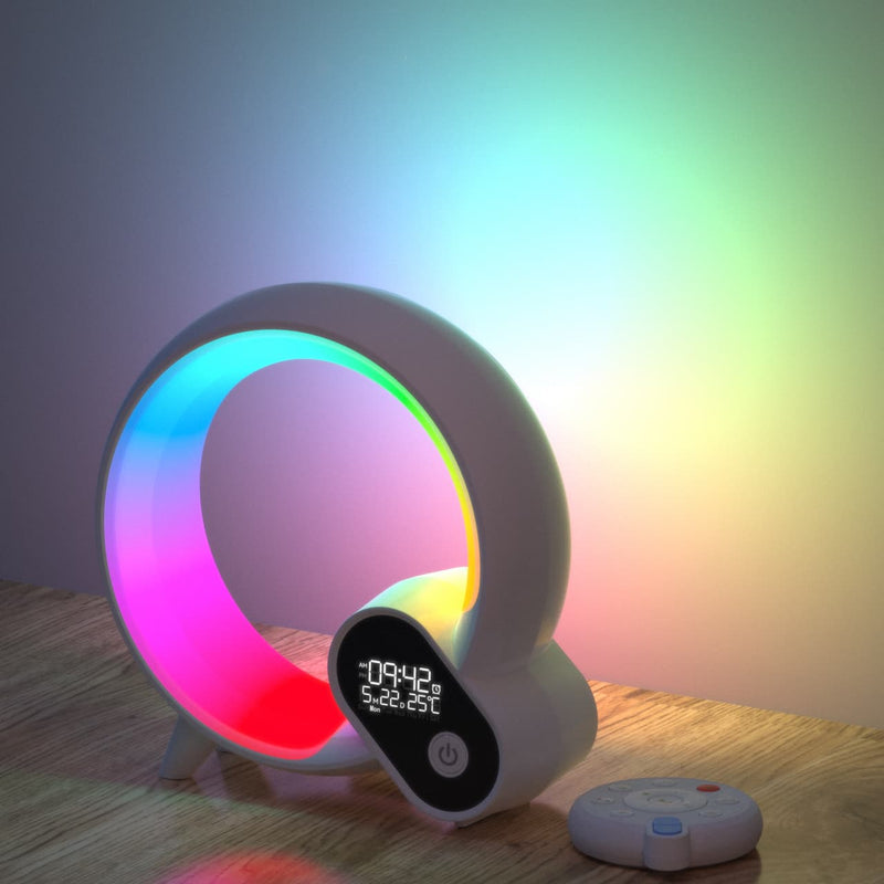 Smart Q Sunrise Wake-Up Alarm Clock - Wake Up Naturally with Light and Sound!