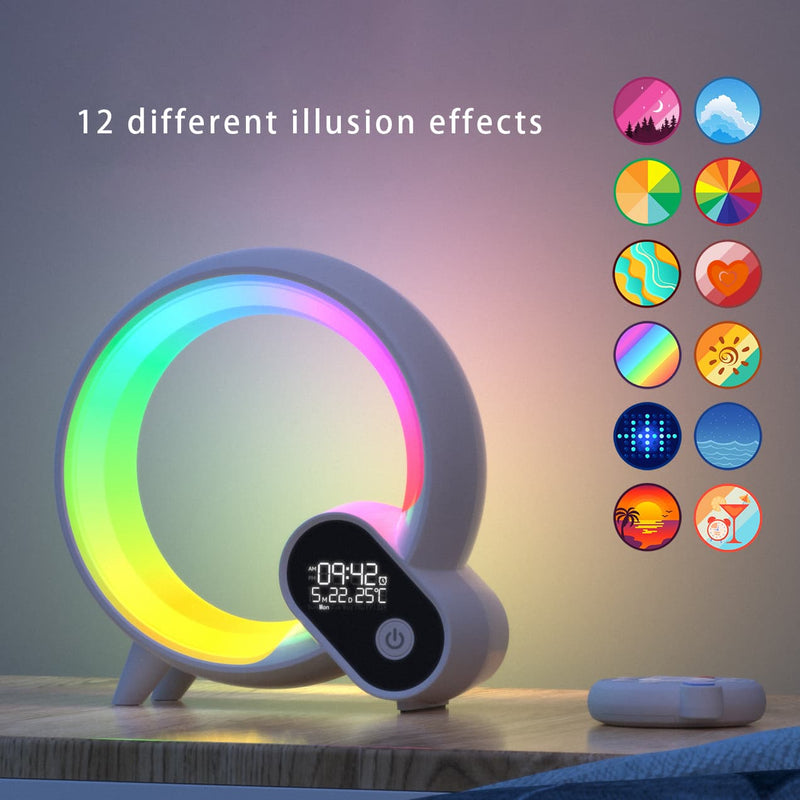 Smart Q Sunrise Wake-Up Alarm Clock - Wake Up Naturally with Light and Sound!