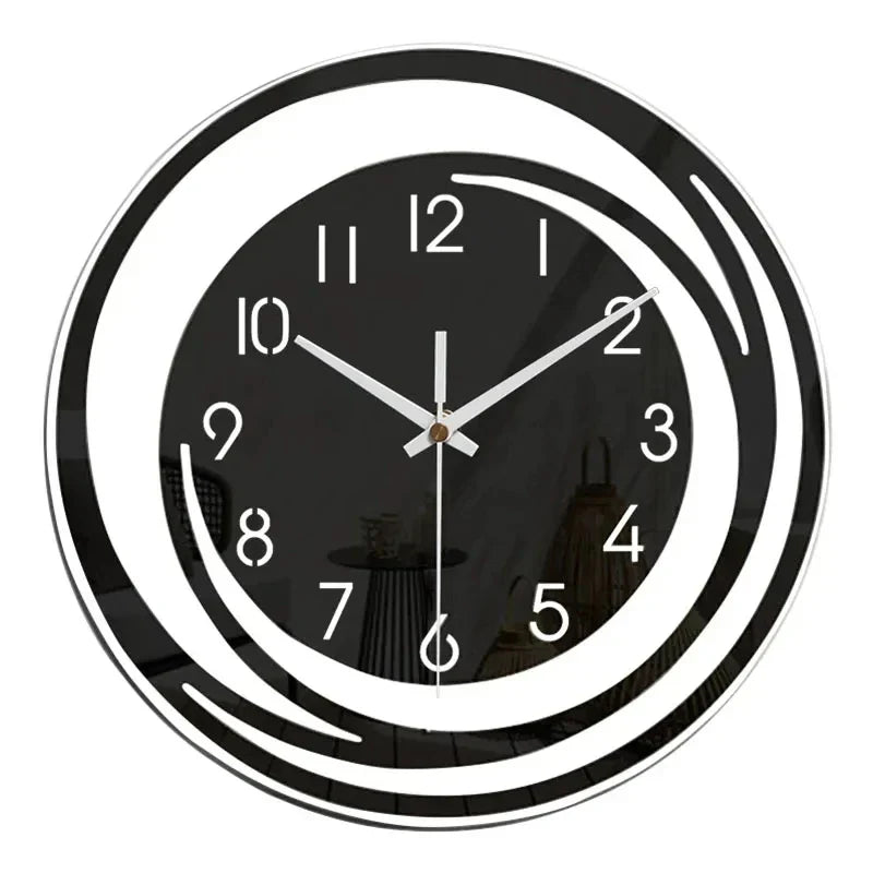 Scandinavian Acrylic Wall Clock - Modern Design & Timeless Style