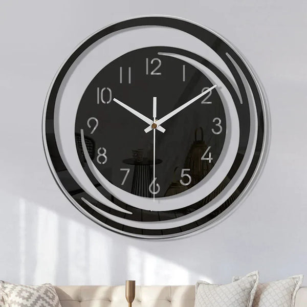 Scandinavian Acrylic Wall Clock - Modern Design & Timeless Style