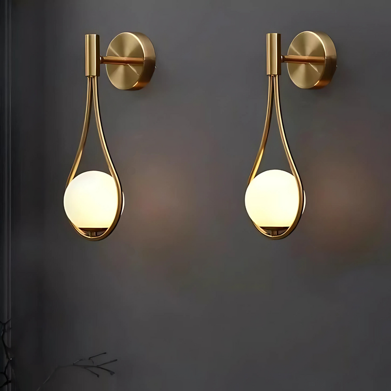 Drop-Shaped Wall Lamps - Elegant Lighting for the Home