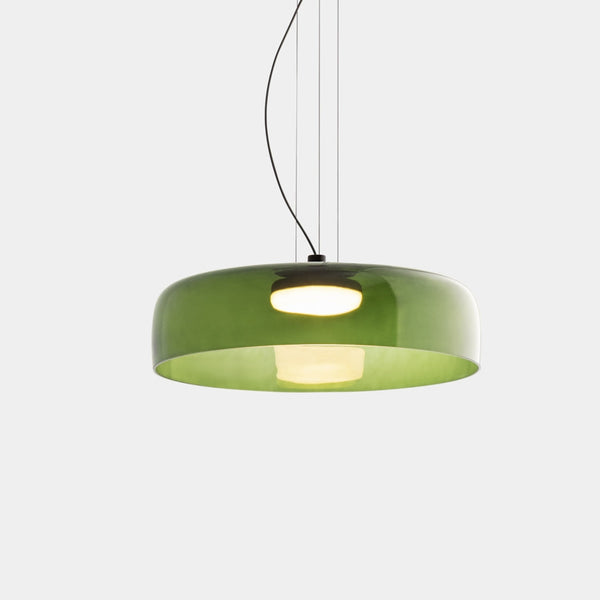 Elegant Norwegian Glass Pendant Lamp for Cozy Spaces