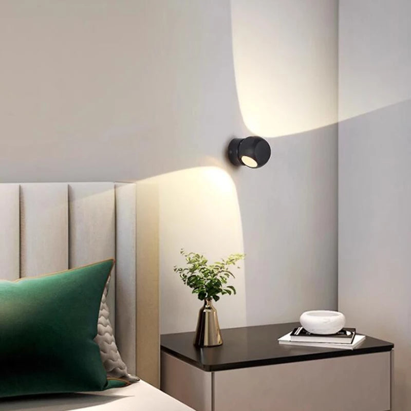 Sustainable Luxury Wall Light Balls - 180° Rotatable