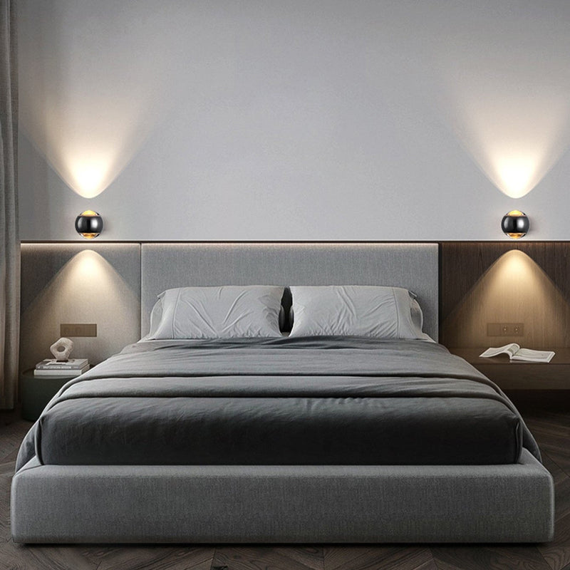 Sustainable Luxury Wall Light Balls - 180° Rotatable