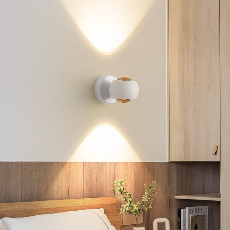 Sustainable Luxury Wall Light Balls - 180° Rotatable