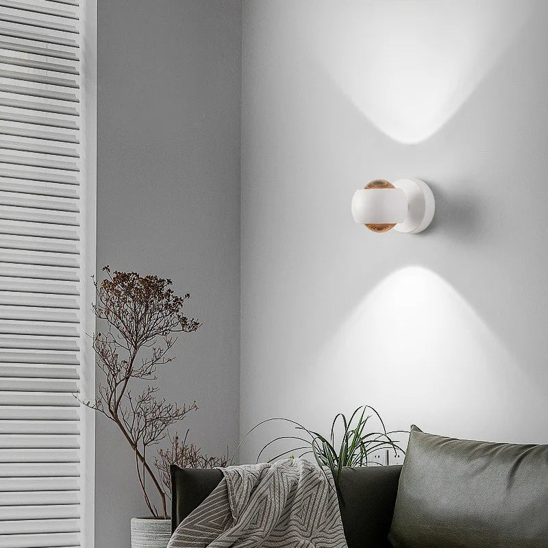 Sustainable Luxury Wall Light Balls - 180° Rotatable