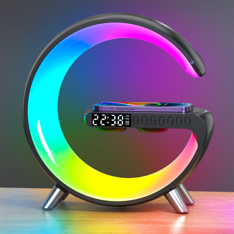 LED Alarm Clock with Wireless Charging – Better Sleep and Energized Mornings