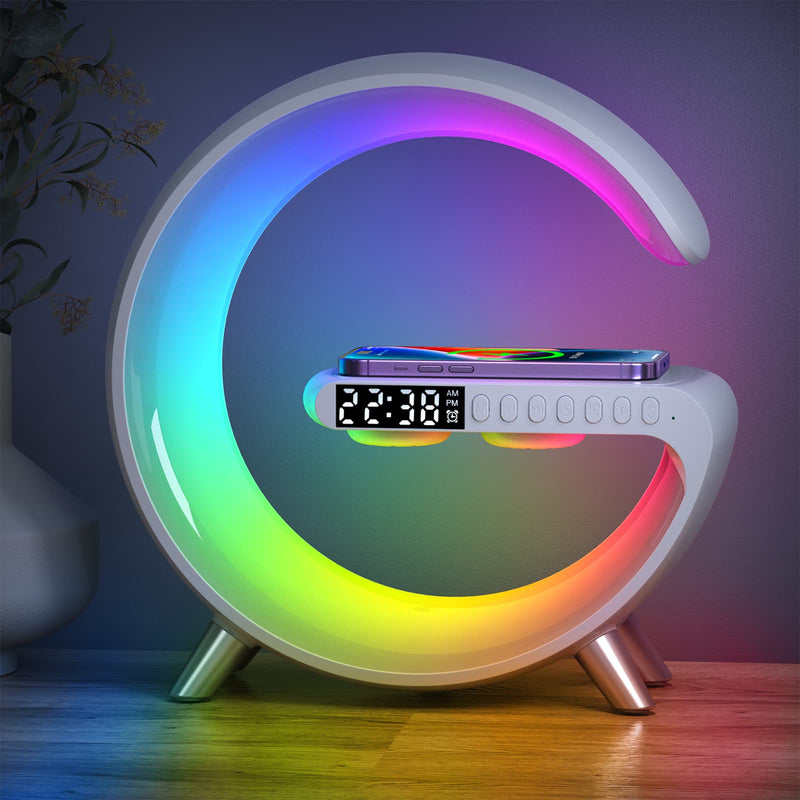 LED Alarm Clock with Wireless Charging – Better Sleep and Energized Mornings