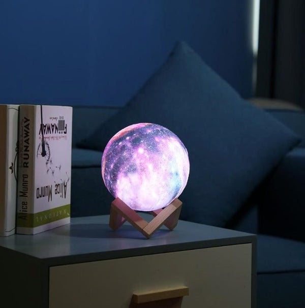 Galaxy Moon Lamp – Enchanting Lighting with 16 Colors