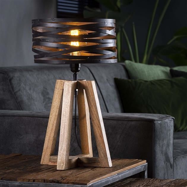 TwistLamp – Industrial Wooden Lighting