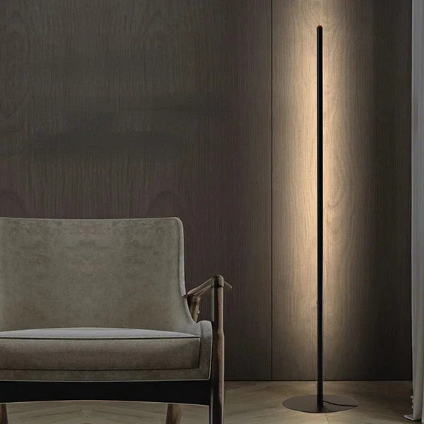 Remote-Controlled LED Floor Lamp with Dimmable Brightness